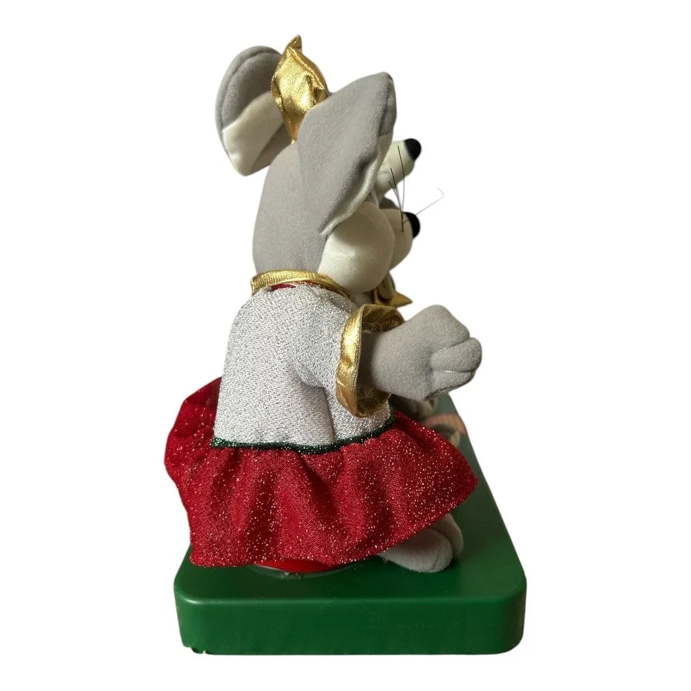 Vintage Caroling‎ Mice Mouse Family Animated Sing & Sway Christmas Motion